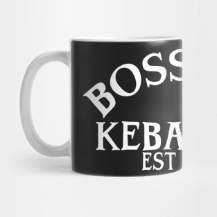 Bossman kebab co. British takeaway kebabs Mug